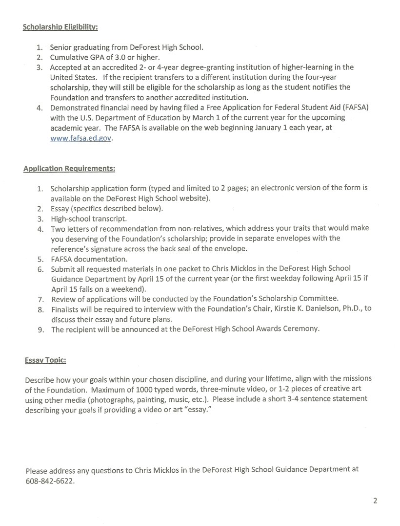 Application pg 2